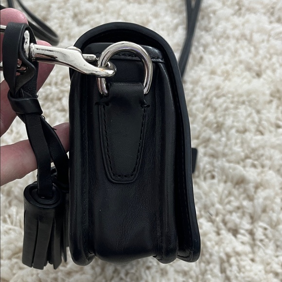 Coach Black Leather Crossbody Bag - Picture 2 of 16